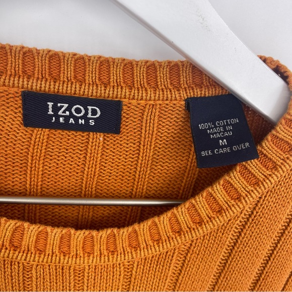 Izod Vintage Baggy Granolacore Grandpa Sweater SZ M - Picture 2 of 4